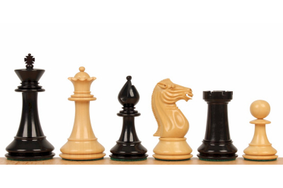 Piezas de ajedrez PERSHING EBONY 4,25"
